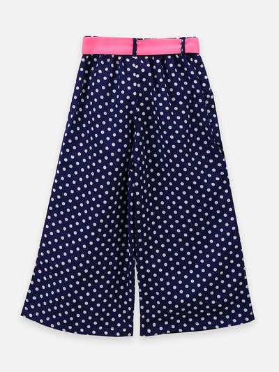 Blue Polka Dot Clothing Set