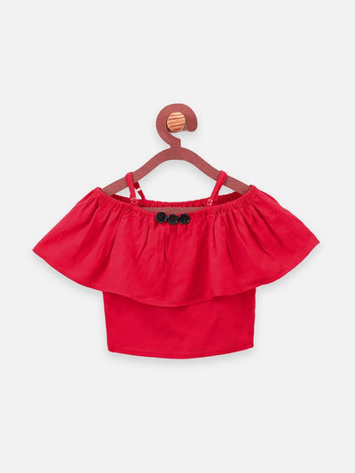 Funky Strappy Top with Elegant Culotte Set