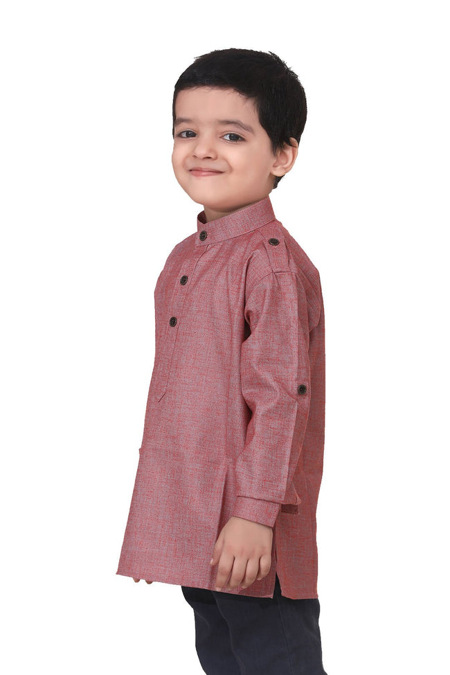 Lilpicks Ethnic Textured Short Kurta