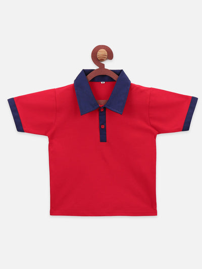 Red Plain Tshirt