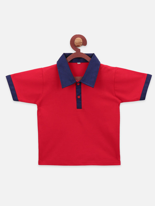 Red Plain Tshirt