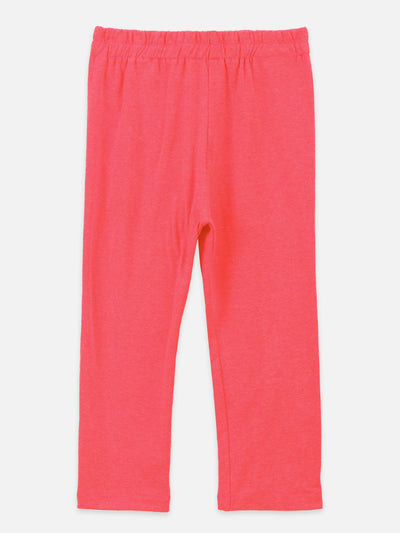 Floral two tops with Neon Green Shorts and Neon Pink Legging