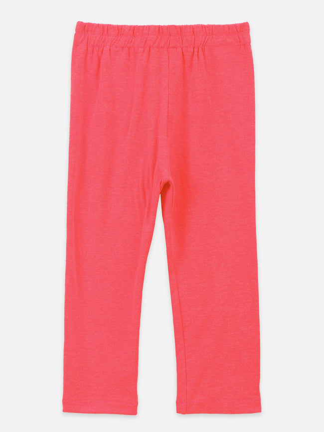 Floral two tops with Neon Green Shorts and Neon Pink Legging