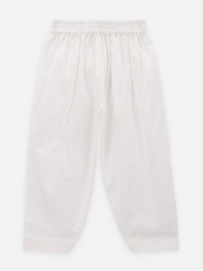 Lilpicks pink colour flora print kurta salwar