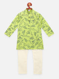 Lilpicks Dinosaur Print full sleeve kurta Pajama set