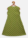 Lilpicks Angrakha Style sleeveless kurta with palazzo set