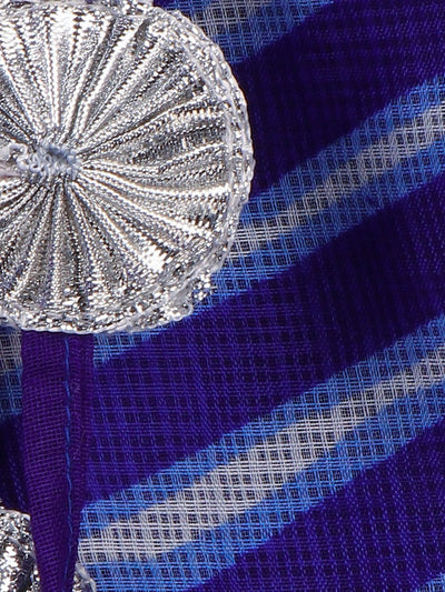 Lilpicks Geometrical Embrodiery sleeve less choli  with lehenga set