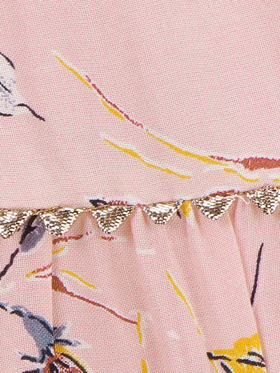 Floral Printed Full kurti with sharara set