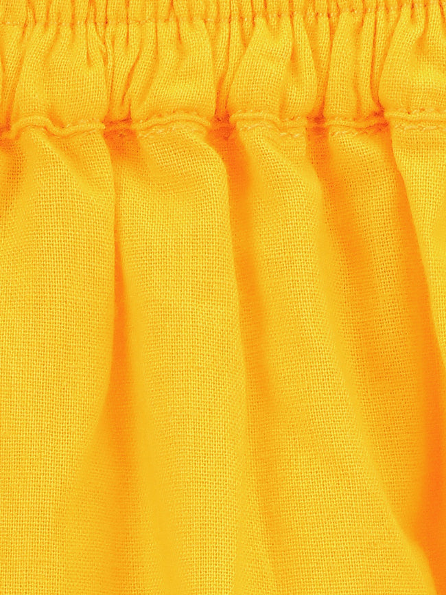 9 Pink Floral Pom Pom Bell Sleeve Kurta with Salwar Set