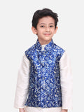 Royal Rose Digital Print Nehru Jacket