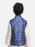 Royal Rose Digital Print Nehru Jacket
