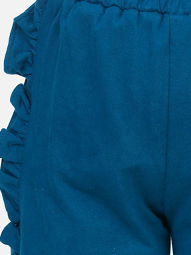 Teal French Terry TrackPant