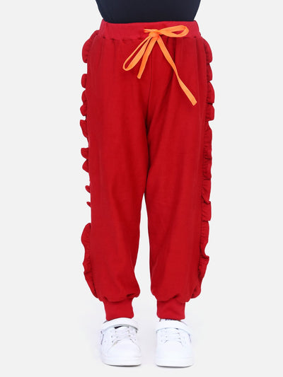 Maroon French Terry TrackPant