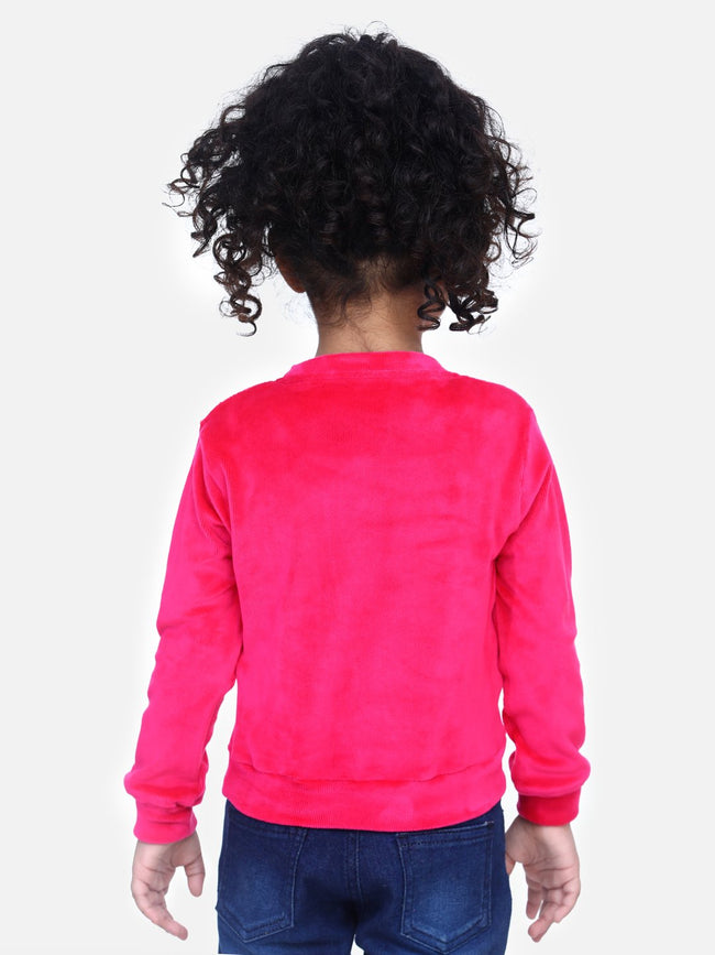 fuchsia Embellished Full Sleeve