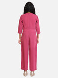 lilpicks Mauve Party Full Jumpsuit