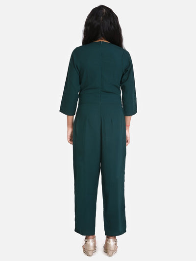lilpicks Emerald Party Full Jumpsuit