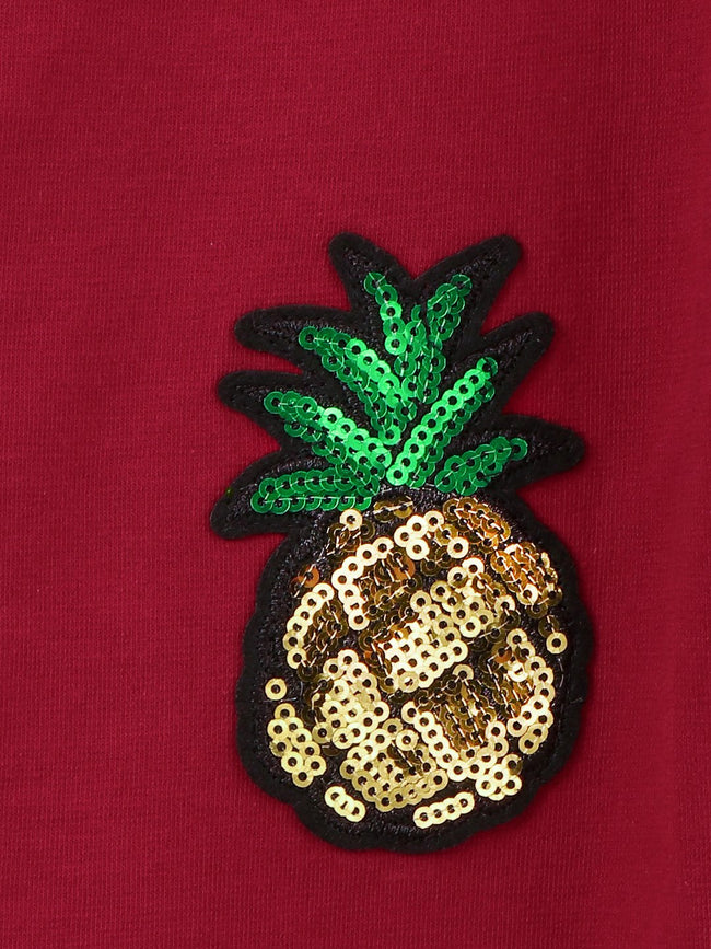 lilpicks Designer Plum Bow Legging