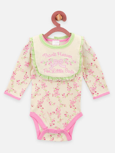 lilpicks Floewer Print Bodysuit with Legging