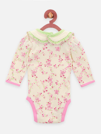 lilpicks Floewer Print Bodysuit with Legging