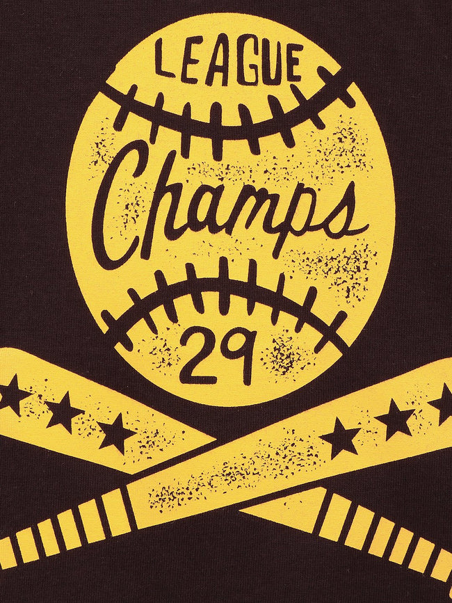 Brown Causal Round Neck Tshirt