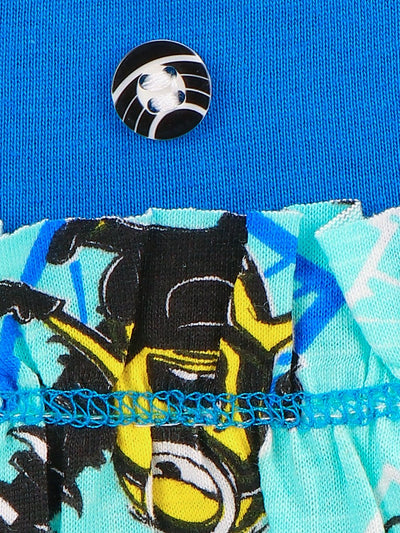 Blue causal short dress