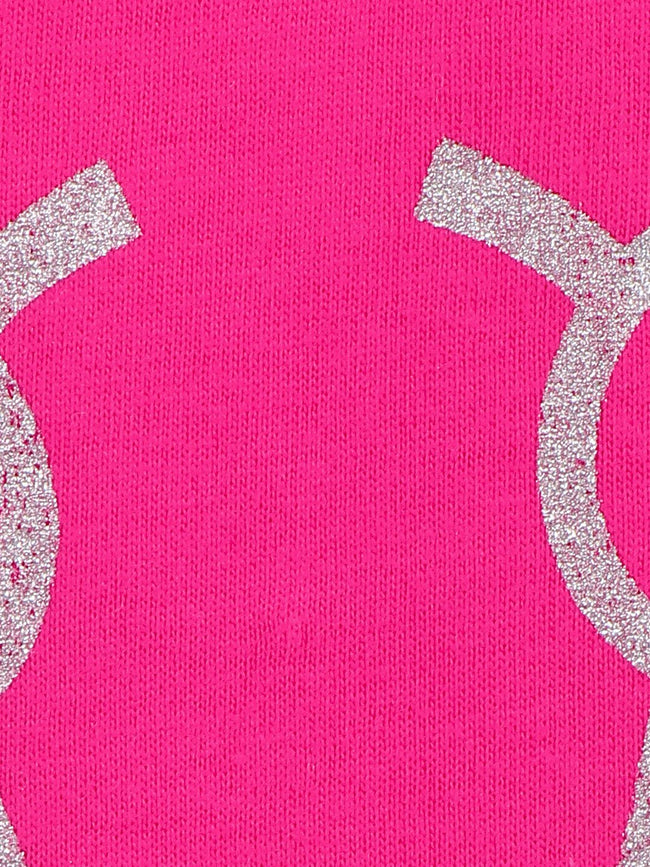 Pink causal round Neck Tops