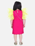 Lilpicks Bag string Ruffles Dress