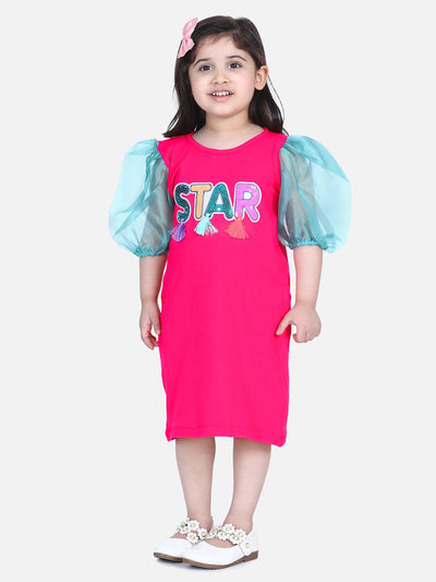 Lilpicks Star Tassel flounce Dress