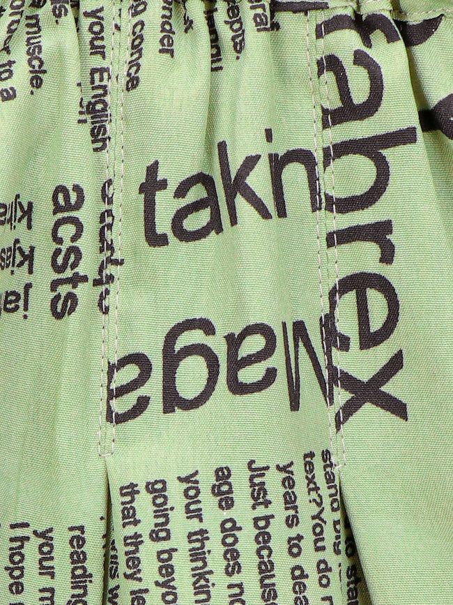 Lilpicks Pink Green Pack of 2 Flared Shorts