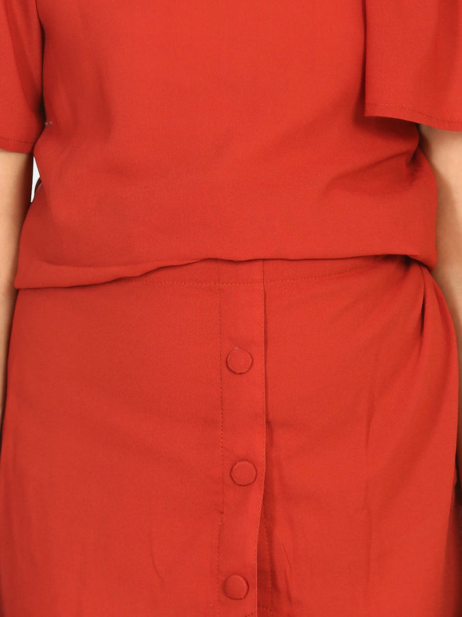 Lilpicks Rust Coordinated Clothing Set