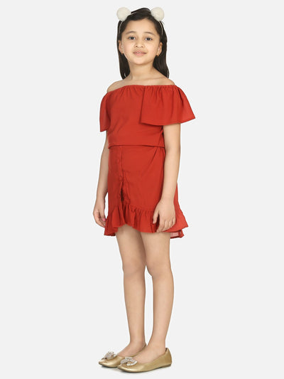 Lilpicks Rust Coordinated Clothing Set