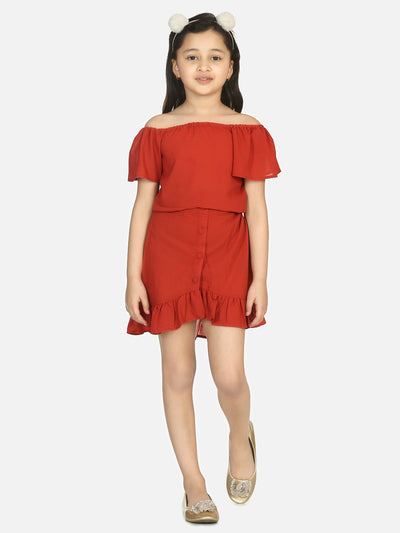 Lilpicks Rust Coordinated Clothing Set