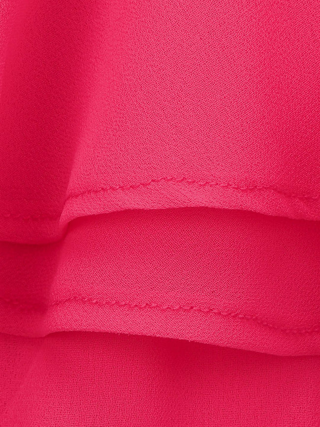 Lilpicks Pink Strappy Top and floral Green Palazzo set