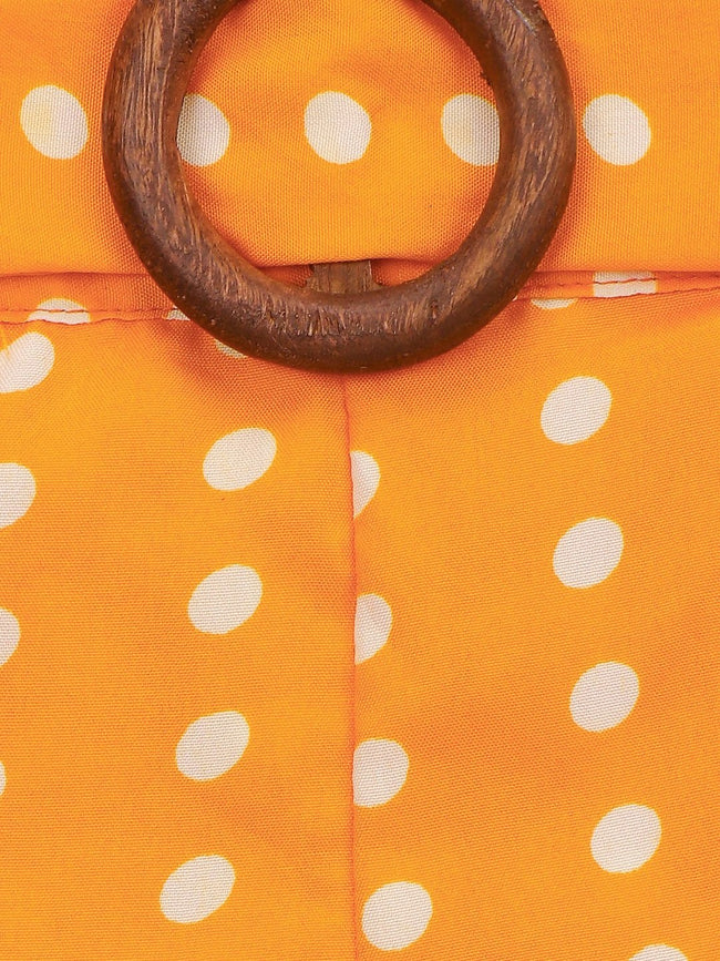 Lilpicks Pink And Yellow Polka Print Pack Of 2 Shorts