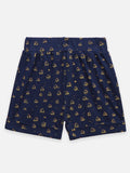 Lilpicks Yacht Print Shorts Nightsuit