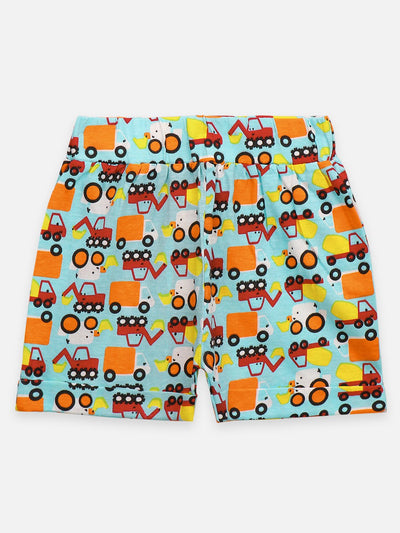 Lilpicks Funky Print Pack of 3 Boys Shorts