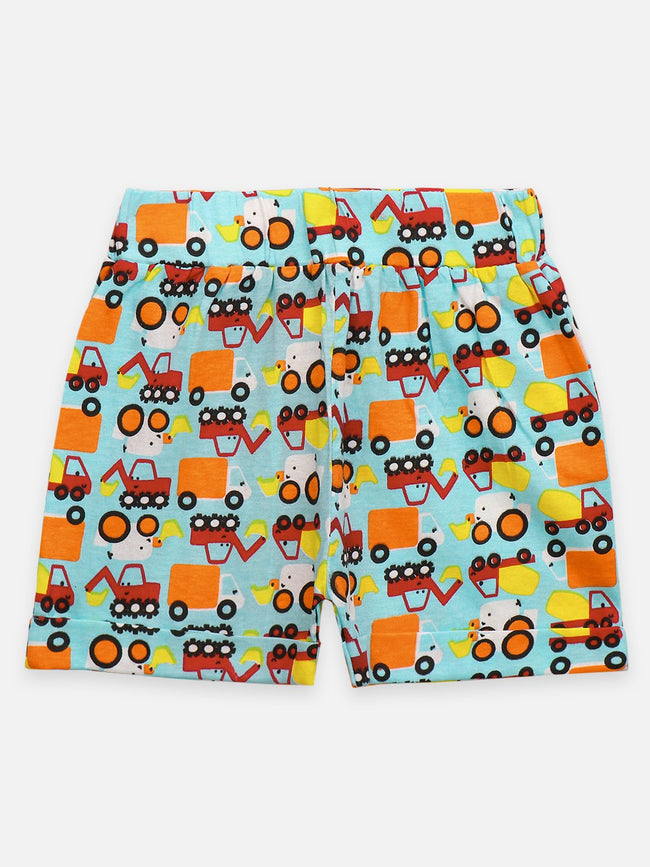 Lilpicks Funky Print Pack of 3 Boys Shorts