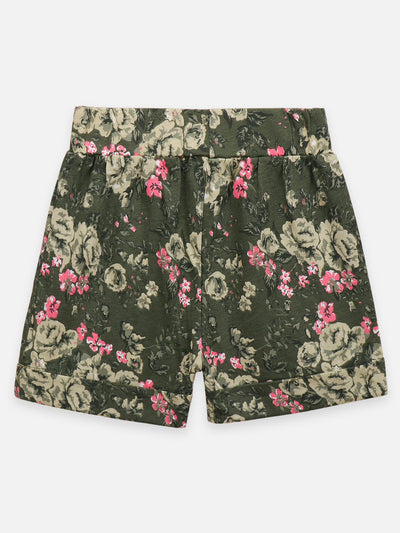 Lilpicks Funky Print Pack of 3 Girls Shorts