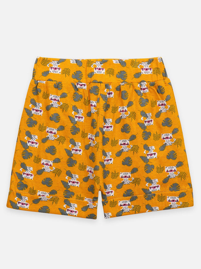 Lilpicks Funky Print Pack of 3 Girls Shorts