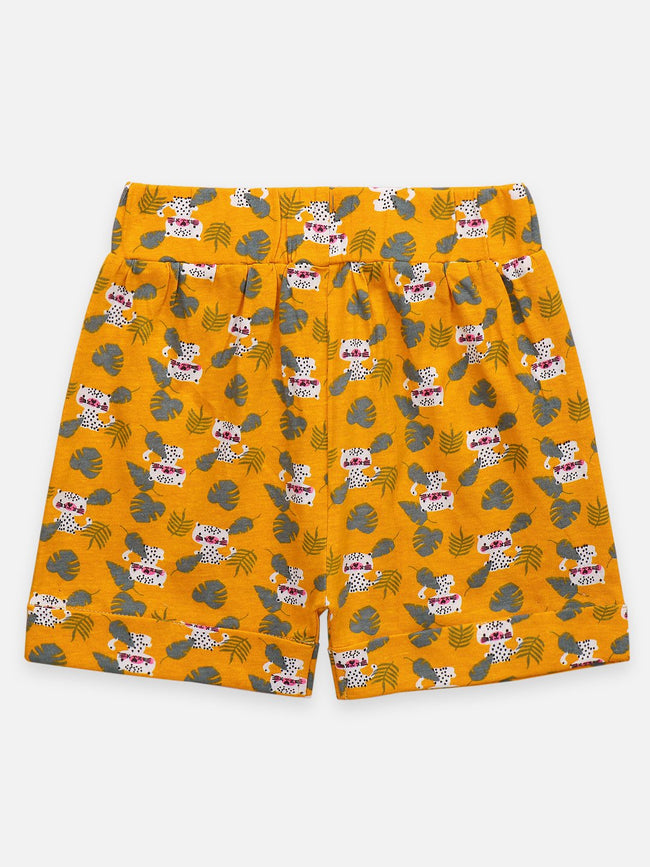 Lilpicks Funky Print Pack of 3 Girls Shorts
