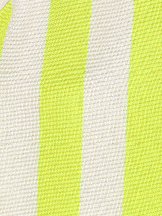 Aztec Print Sharara Saree with Neon Striped Choli