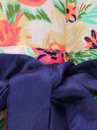 Jungle Print Short Jumpsuit