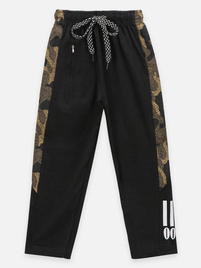 Army Print Panel Pack of 5 Track Pants