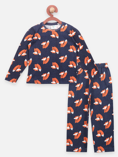 LilPicks Funky Animal Print Nightsuit