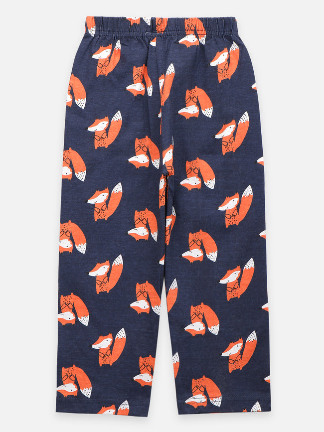 LilPicks Funky Animal Print Nightsuit