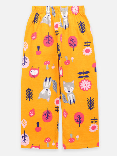 LilPicks Mustard Overall Nightsuit