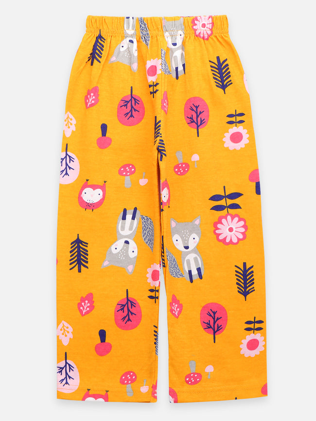 LilPicks Mustard Overall Nightsuit