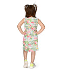 Flammingo Print Waist cut out Dress