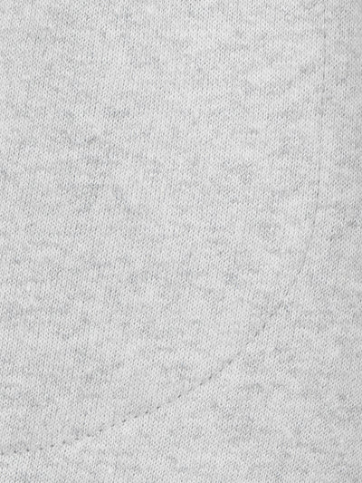 Grey Knee Quilted Fleece TrackPant