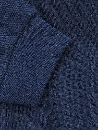 OH Happy Day Print Navy Hoodie